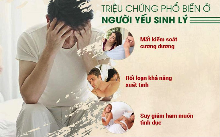 nguyên nhân gây yếu sinh lý ở nam giới